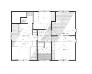 綿貫邸２F間取図